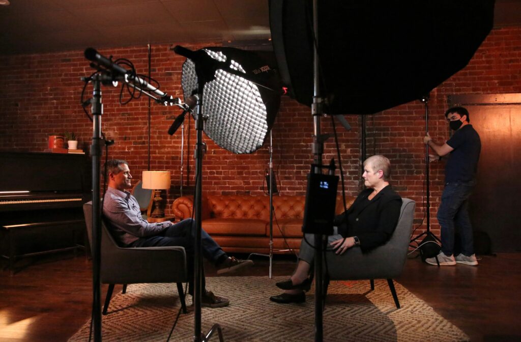 shoot day production studio